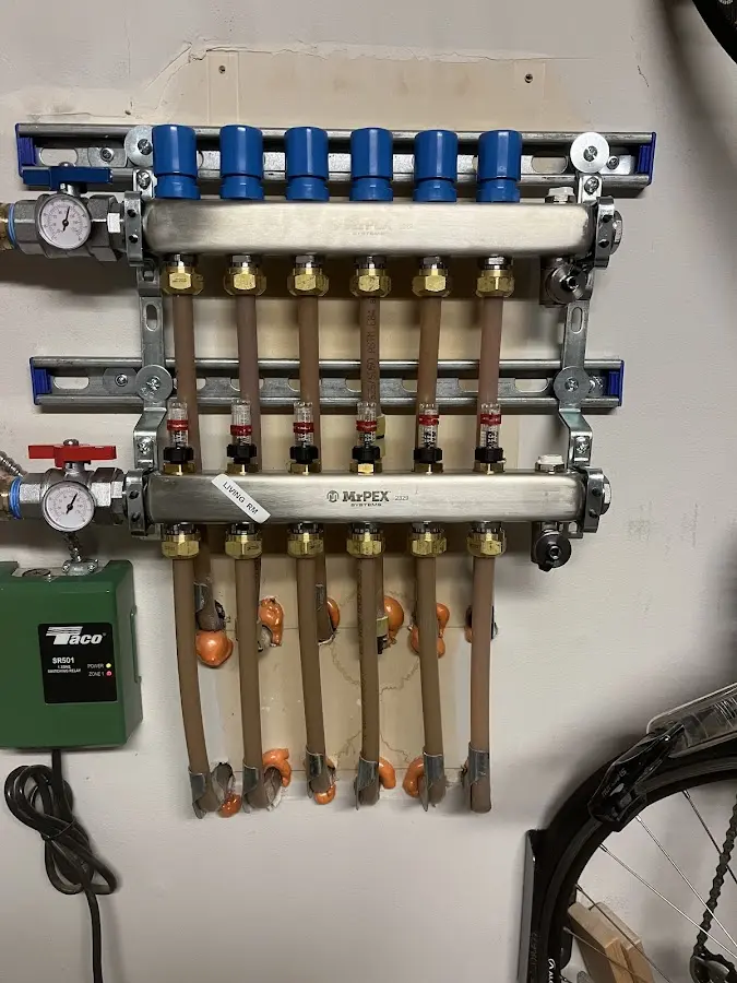 Plumber performing Leak Detection at a residential property in Tyler